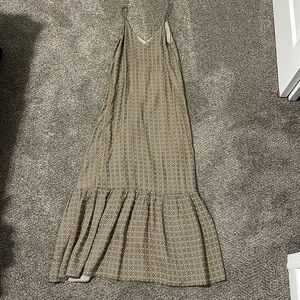 H&M Green Patterned Maxi Dress